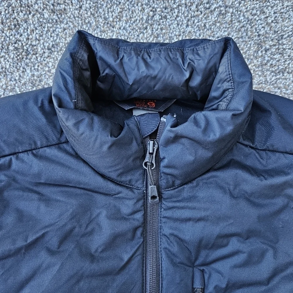 Mountain Hardwear Stretchdown 750 Fill Goose Down Jacket Black Coat Men's Small